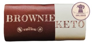 BATON BROWNIE KETO BEZ DODATKU CUKRU BEZGLUTENOWY 50 g - BATON WARSZAWSKI