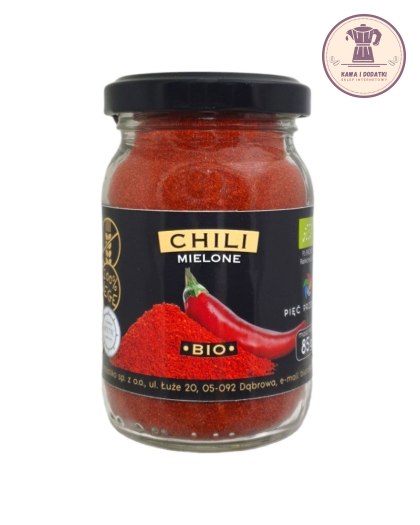 CHILI MIELONE DO KAWY BEZGLUTENOWE BIO 85 g - PIĘĆ PRZEMIAN