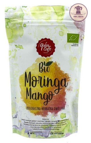 HERBATKA BRZOSKWINIOWA OWOCOWA MORINGA MANGO BIO 100 g - QUBA CAFFE