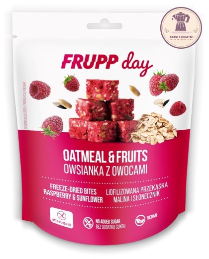 KOSTKI OWSIANE MALINA - SŁONECZNIK BEZGLUTENOWE 25 g - CELIKO (FRUPP DAY)