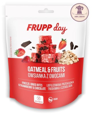 KOSTKI OWSIANE TRUSKAWKA - CZEKOLADA BEZGLUTENOWE 25 g - CELIKO (FRUPP DAY)