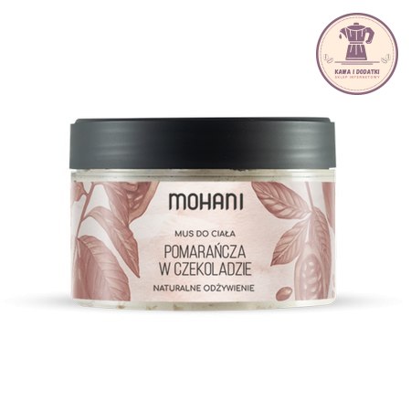 MUS DO CIAŁA POMARAŃCZA W CZEKOLADZIE ODŻYWIENIE 200 ml - MOHANI