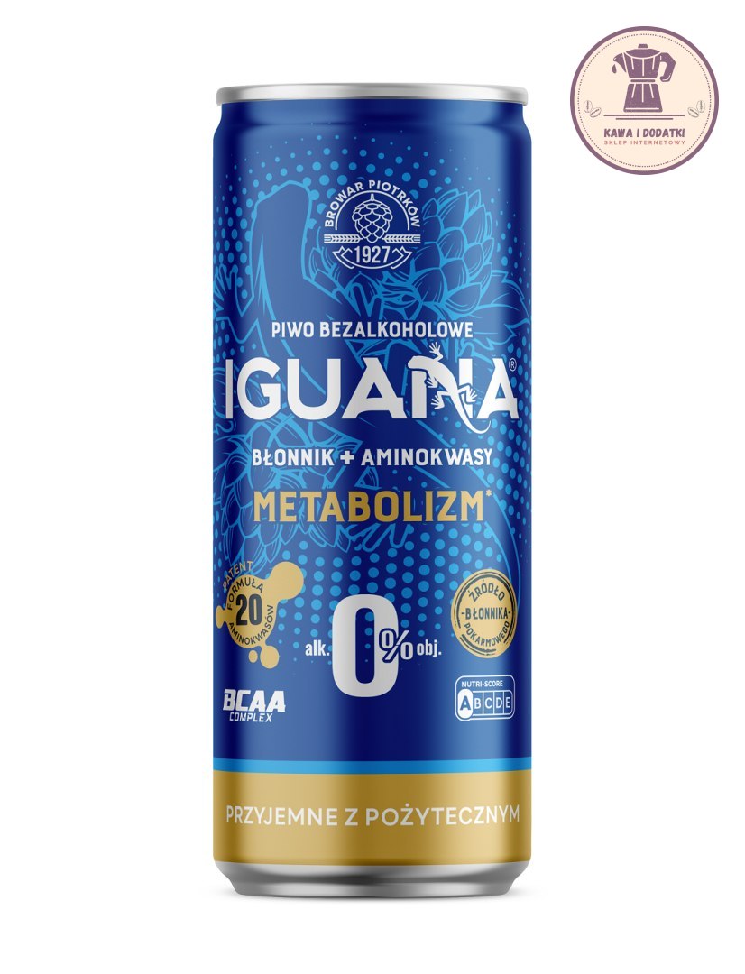 PIWO BEZALKOHOLOWE METABOLIZM 330 ml - BROWAR PIOTRKÓW (IGUANA)