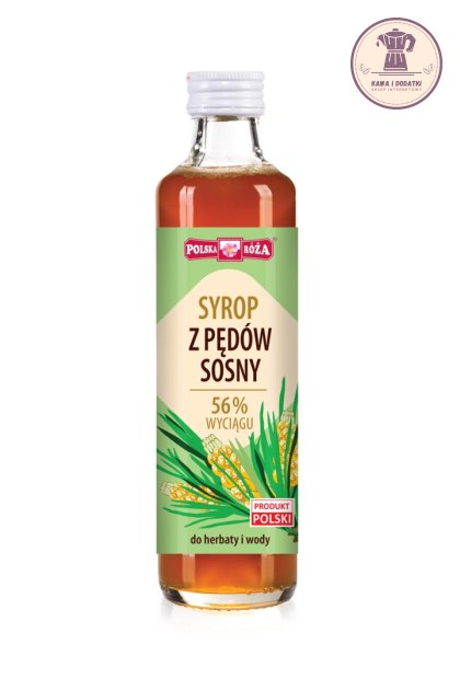 SYROP DO HERBATY Z PĘDÓW SOSNY 250 ml - POLSKA RÓŻA