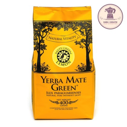 YERBA MATE GREEN LEMON 400 g - MATE GREEN