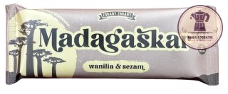 BATON BAKALIOWY O SMAKU CHAŁWY "MADAGASKAR" BEZGLUTENOWY 40 g - ZMIANY ZMIANY