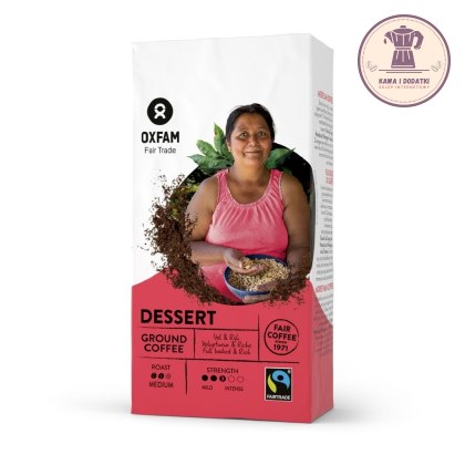 KAWA MIELONA ARABICA/ROBUSTA DESEROWA FAIR TRADE 250 g - OXFAM