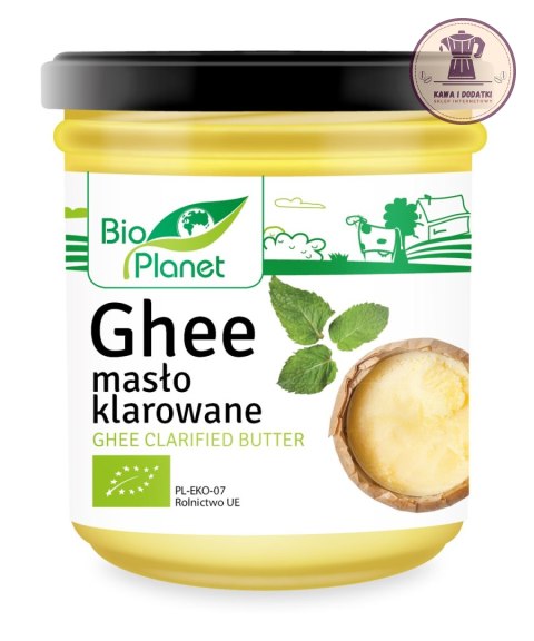 MASŁO KLAROWANE GHEE BIO 250 g - BIO PLANET