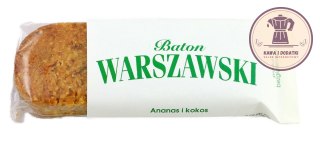 BATON ANANAS I KOKOS BEZGLUTENOWY 50 g - BATON WARSZAWSKI