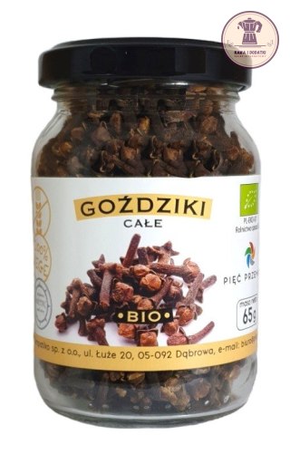 GOŹDZIKI CAŁE BEZGLUTENOWE BIO 65 g - PIĘĆ PRZEMIAN