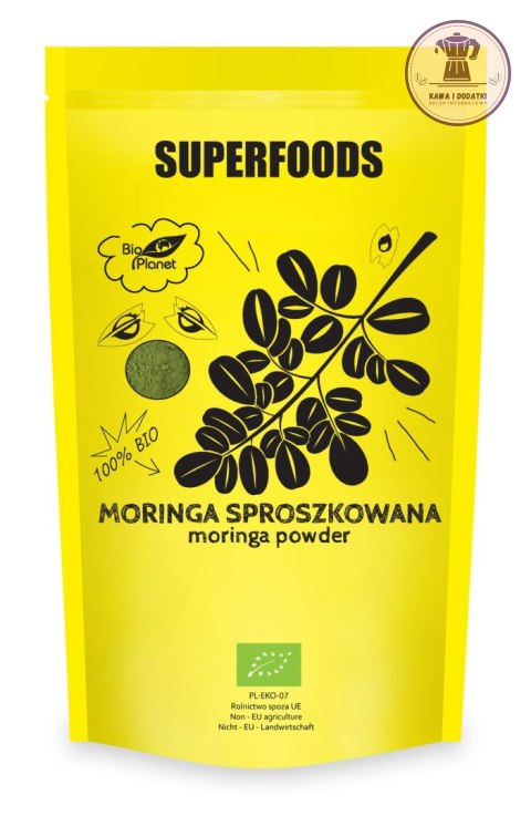 MORINGA SPROSZKOWANA BIO 150 g - BIO PLANET