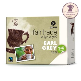 HERBATA CZARNA EARL GREY EKSPRESOWA FAIR TRADE BIO (20 x 1,8 g) 36 g - OXFAM