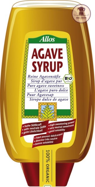 SYROP Z AGAWY DO KAWY I HERBATY BIO 690 g (500 ml) - ALLOS