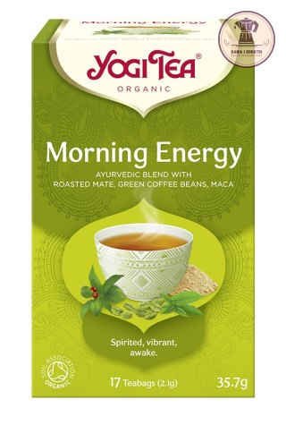 HERBATKA PORANNA ENERGIA (MORNING ENERGY) BIO (17 x 2,1 g) 35,7 g - YOGI TEA