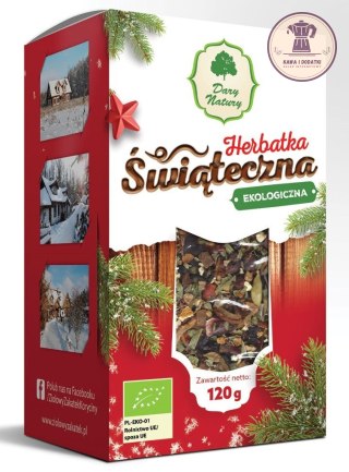 HERBATKA ŚWIĄTECZNA BIO 120 g - DARY NATURY (PRODUKT SEZONOWY)