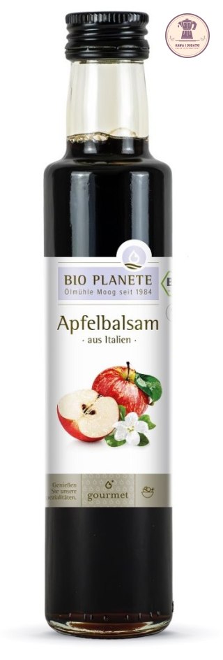 ZESTAW PREZENTOWY OLEJ Z PRAŻONYCH NASION SEZAMU & OCET BALSAMICZNY JABŁKOWY (2 x 250 ml) - BIO PLANETE