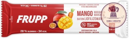 BATON LIOFILIZOWANY MANGO - MARAKUJA - MARCHEW BEZGLUTENOWY 10 g - CELIKO (FRUPP)